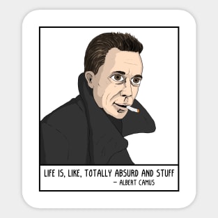 Camus Sticker